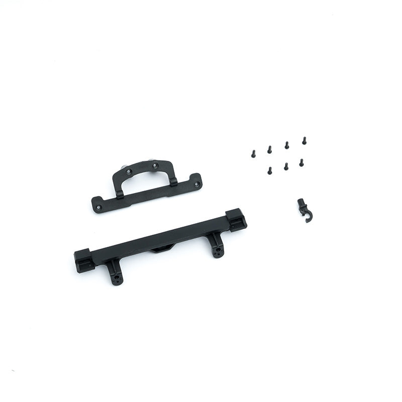 FCX24M Range Rover rear bumper set with mounting bracket and screws