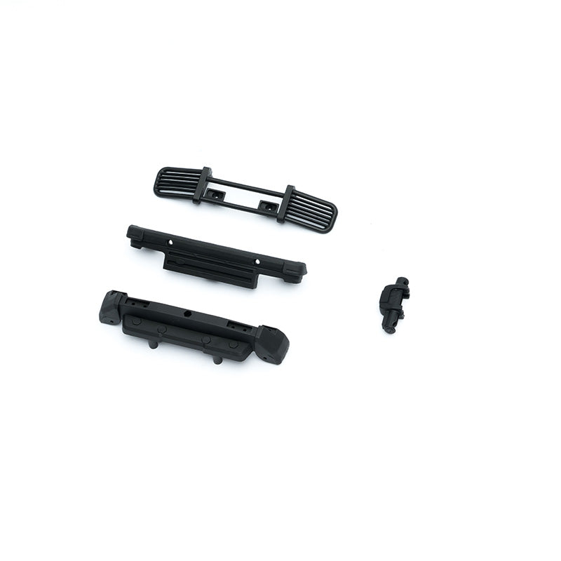 FCX24M Discovery Front Bumper parts in black plastic
