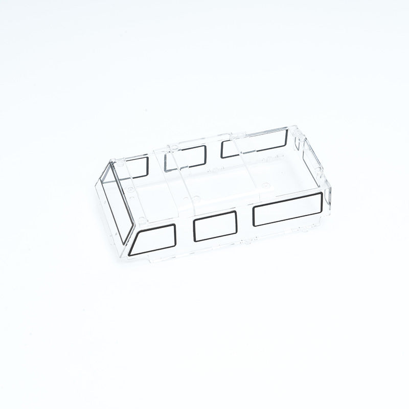 Clear RC Defender 110 body shell for customization and detailing