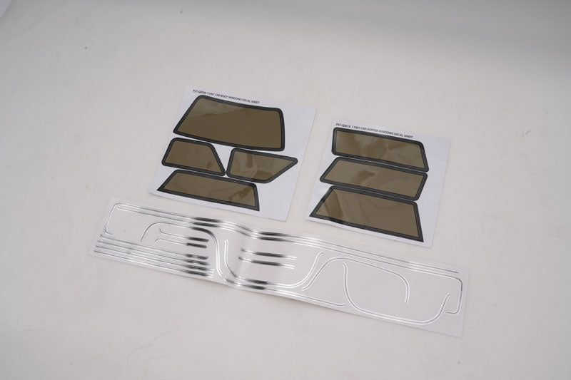 1:10 Chevrolet K5 Blazer tinted window decal sheet