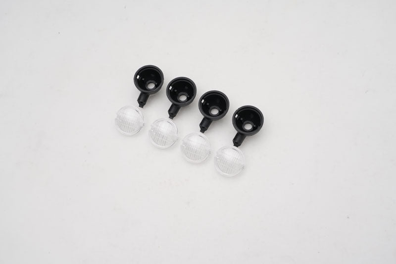Black and clear spotlight set for 1:10 Chevrolet K5 Blaze RC model