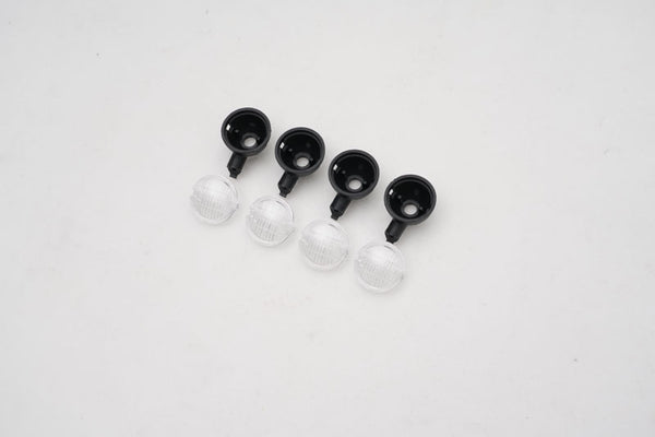 Black and clear spotlight set for 1:10 Chevrolet K5 Blaze RC model