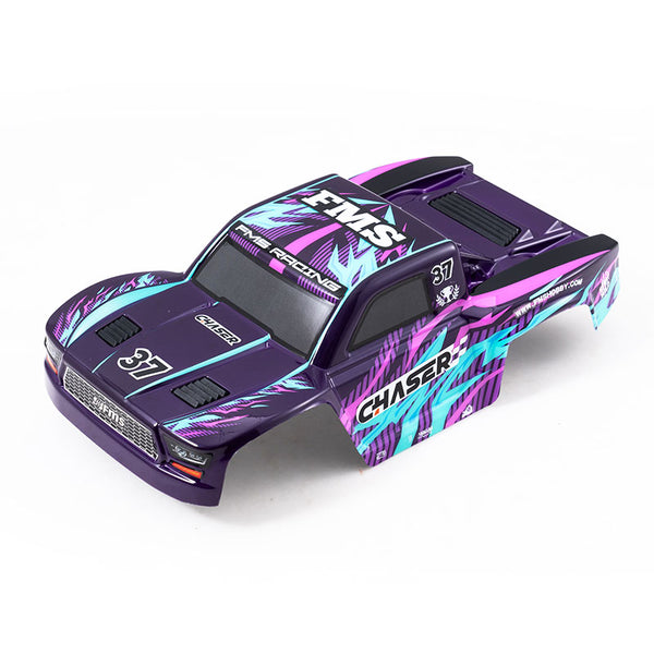 FSC24 CHASER BDRTRPU CAR BODY ASSEMBLY PURPLR/RED
