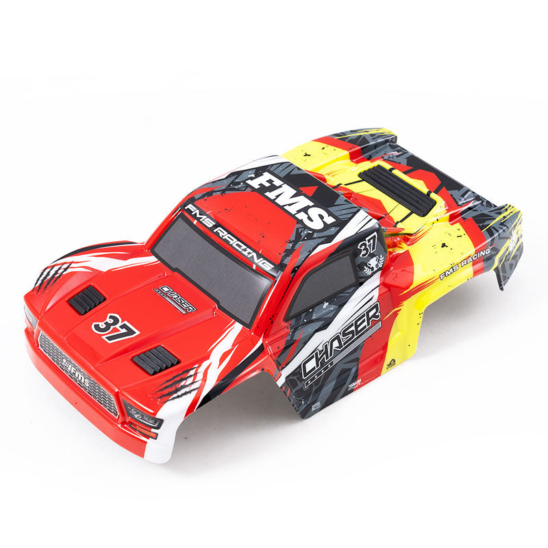 FSC24 CHASER BDRTRPU CAR BODY ASSEMBLY PURPLR/RED