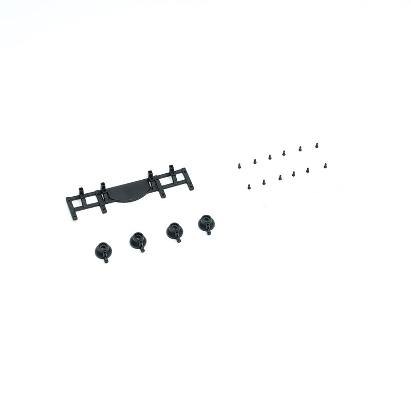 Spotlight bracket and screws for FCX24M Defender 110/90 RC model upgrade