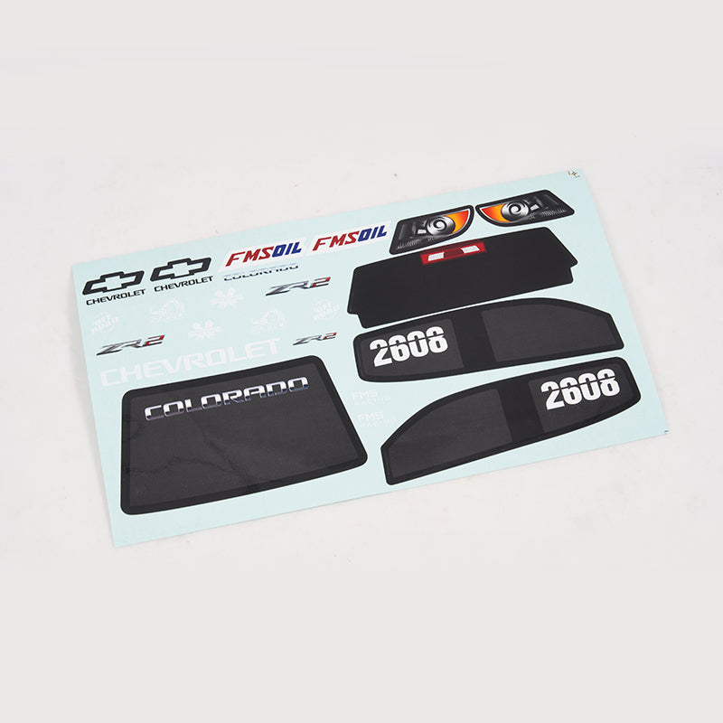 FMT10 Colorado Decal Sheet (Red/Black)