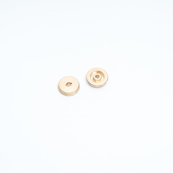 FCX24M brass wheel counterweights for enhanced RC vehicle performance
