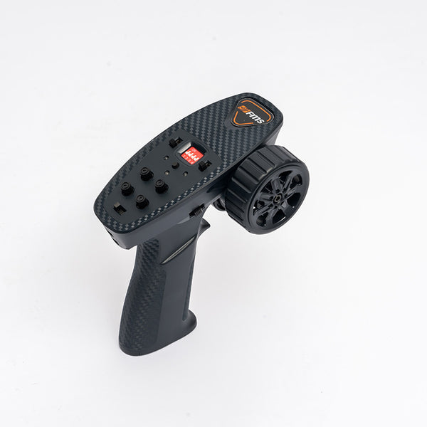 MG44 transmitter for remote control vehicles with ergonomic design and multiple controls.