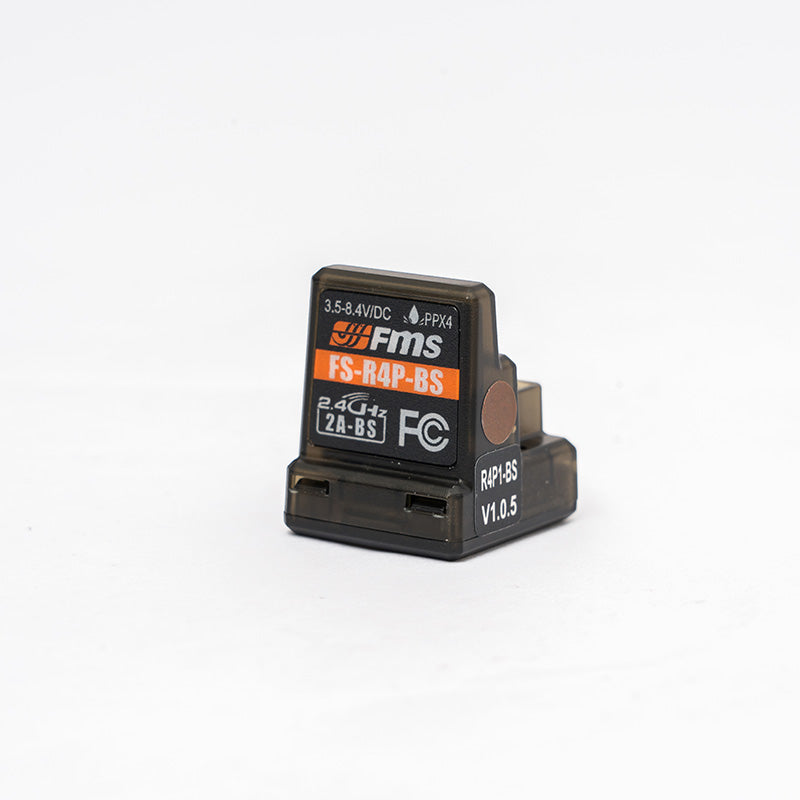 FS-R4P1 receiver for MG44 transmitter set, compact and efficient for 1:24 K5 PRO models.