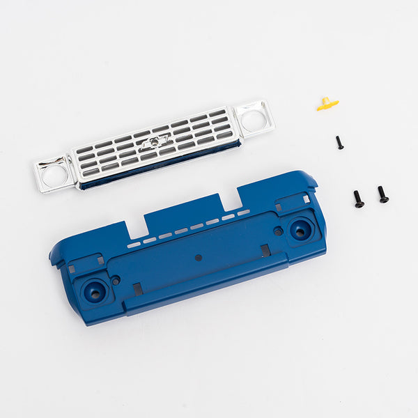 1:24 K5 PRO Exhaust Plate (Blue/Red) with screws and yellow accessory