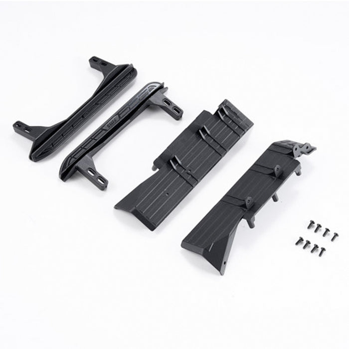 PLACAS LATERALES DE CHASIS PARA TOYOTA LC80 FCX10, FCX10 PRO LC80, FCX10 Discovery/Range Rover/Defender 110
