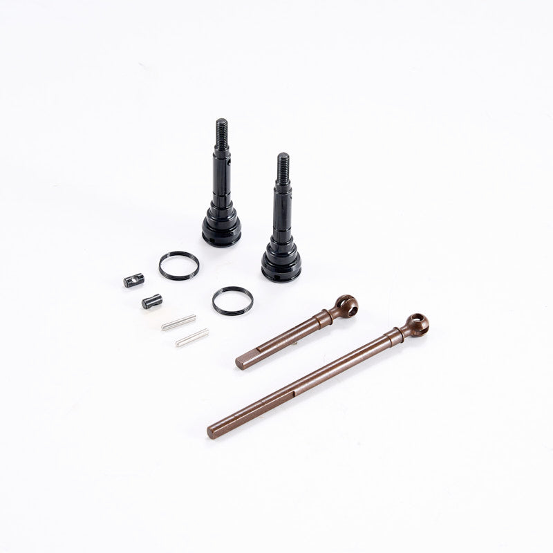 UNIVERSAL DRIVESHAFT SET FRONT V2 FOR FCX10 TOYOTA LC80, FCX10 Discovery/Range Rover/Defender 110, FCX10 LC80 Brushless