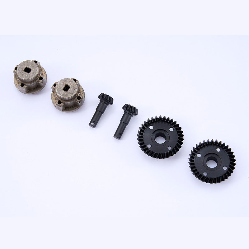 FCX10 Toyota LC80 front/rear axle gear set with gears and shafts