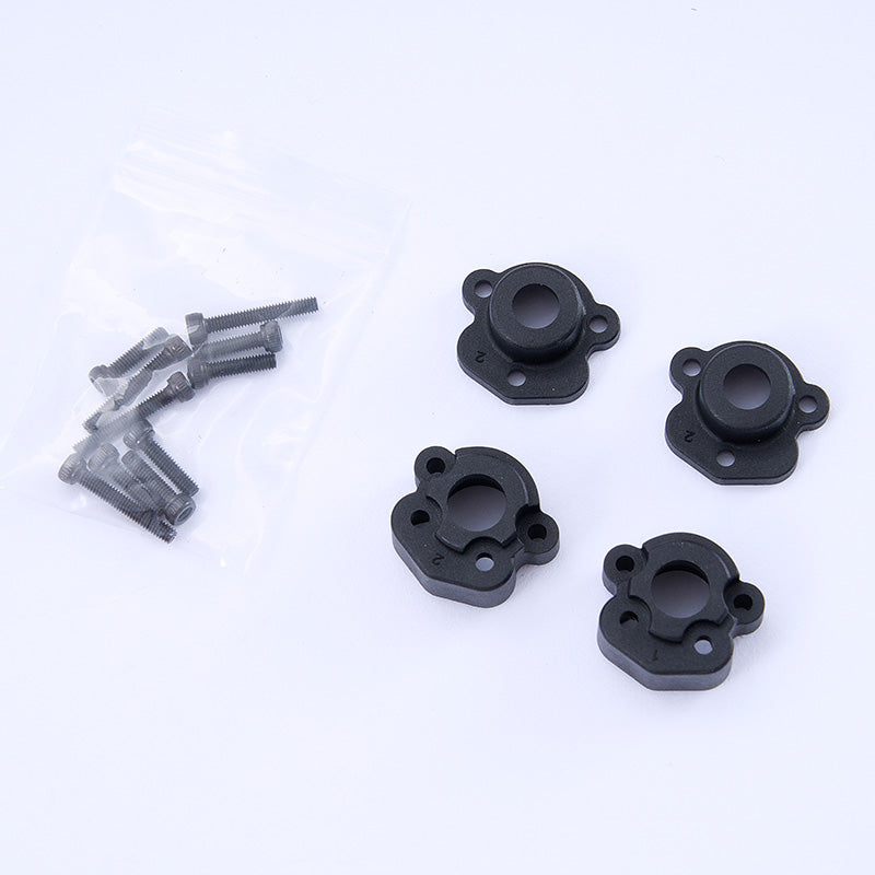 FCX10 Toyota LC80 rear axle cover parts with screws