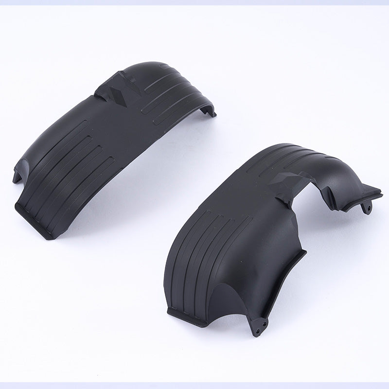 FCX10 Toyota LC80 black front fender set for remote control models