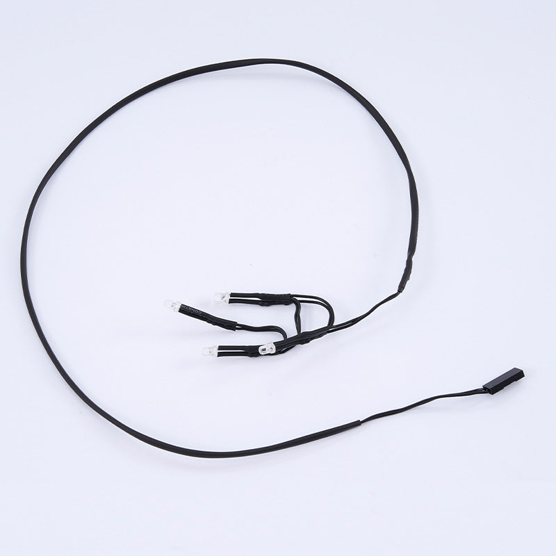LED spotlight wire set for FCX10 Toyota LC80 remote control model