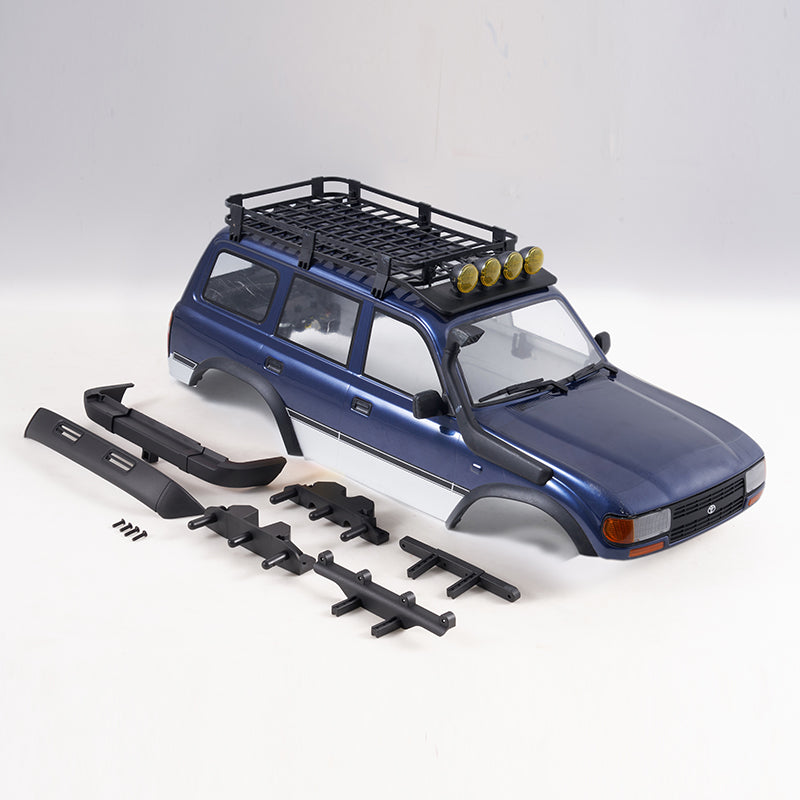FCX10 PRO LC80 CAR BOBY ASSEMBLY PAINTED BLUE