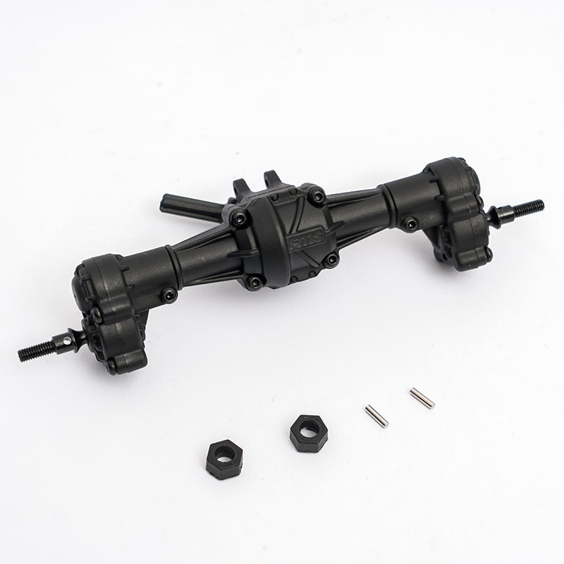 Rear axle assembly for FCX24 K5 PRO with mounting hardware
