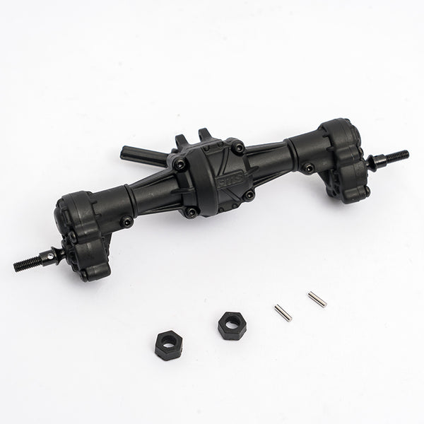 Rear axle assembly for FCX24 K5 PRO with mounting hardware