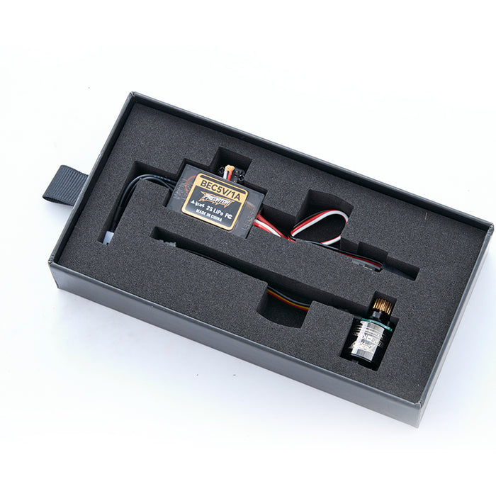 FCX24 K5 PRO brushless motor and ESC combo set components in packaging