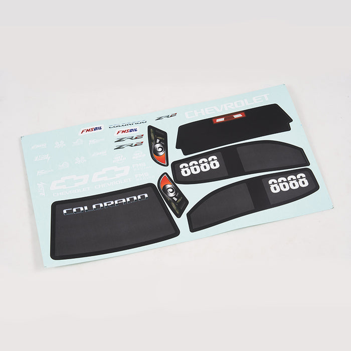 FMT10 Colorado Decal Sheet (Black/White)