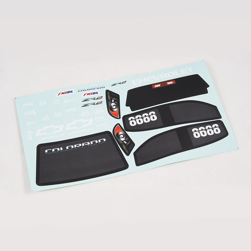 FMT10 Colorado Decal Sheet (Black/White)