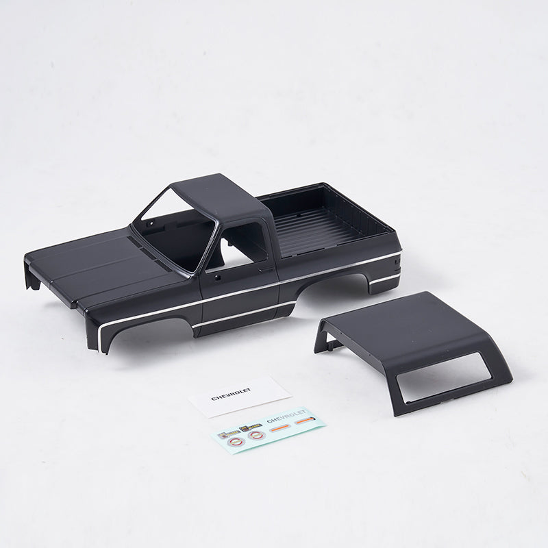 1:24 K5 Black Brushless Car Body And Canvas Top Painted