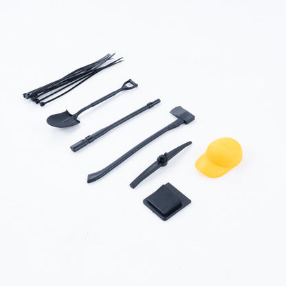 FCX10 Defender 110 Car Body Assembly Painted (Yellow)