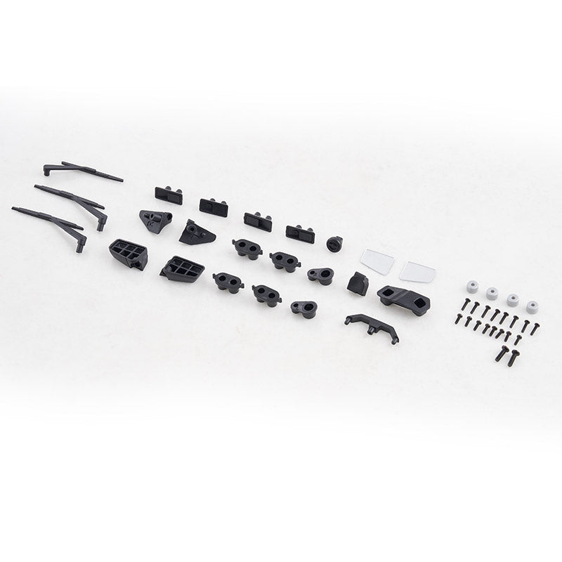 FCX10 Range Rover Rearview Mirror, Wiper And Handle