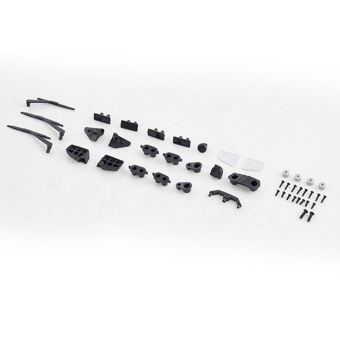 FCX10 Range Rover Rearview Mirror, Wiper And Handle