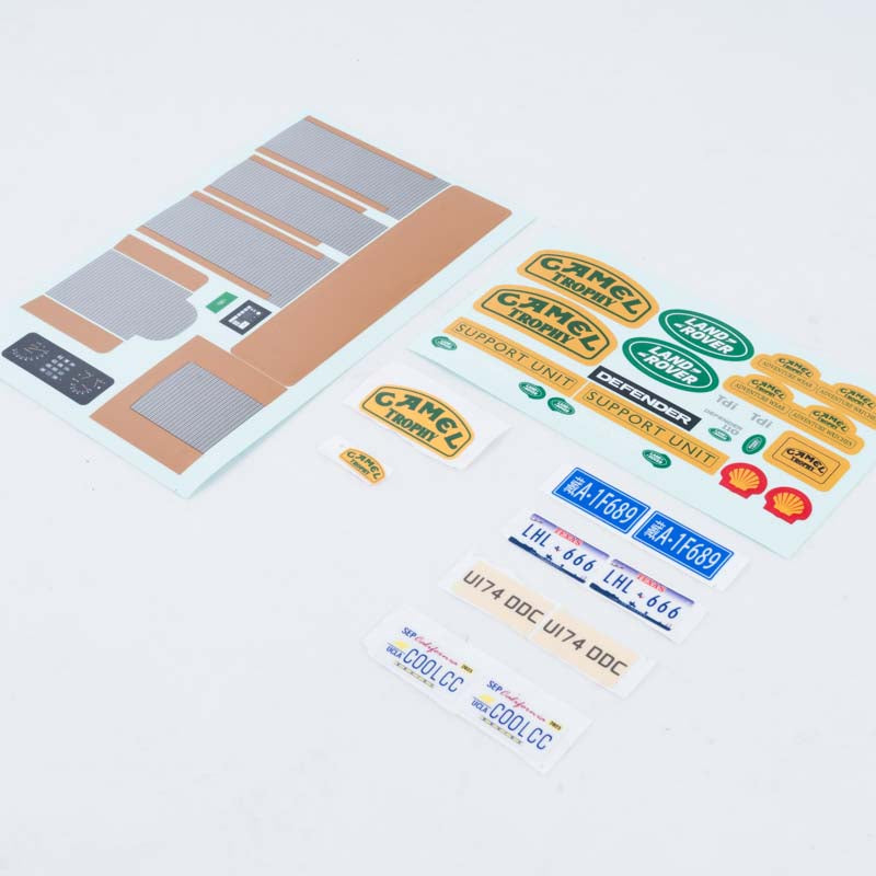 FCX10 Defender 110 Clear Car Body Set