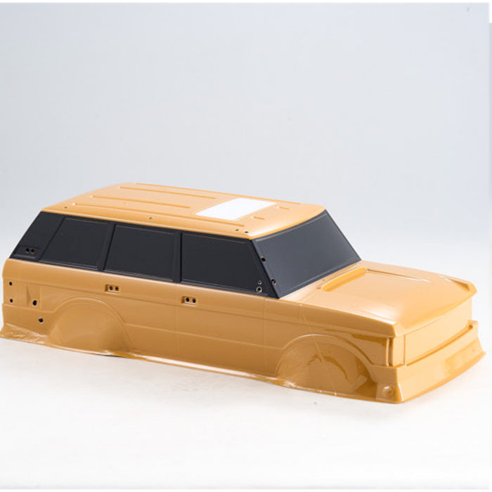 Range Rover FCX10 con carrocería pintada en amarillo