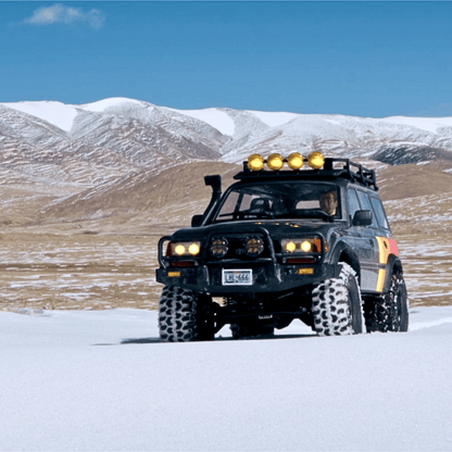 FMS Toyota Land Cruiser Family Combo: 1:10 FCX10 RS + 1:18 FCX18 RTR