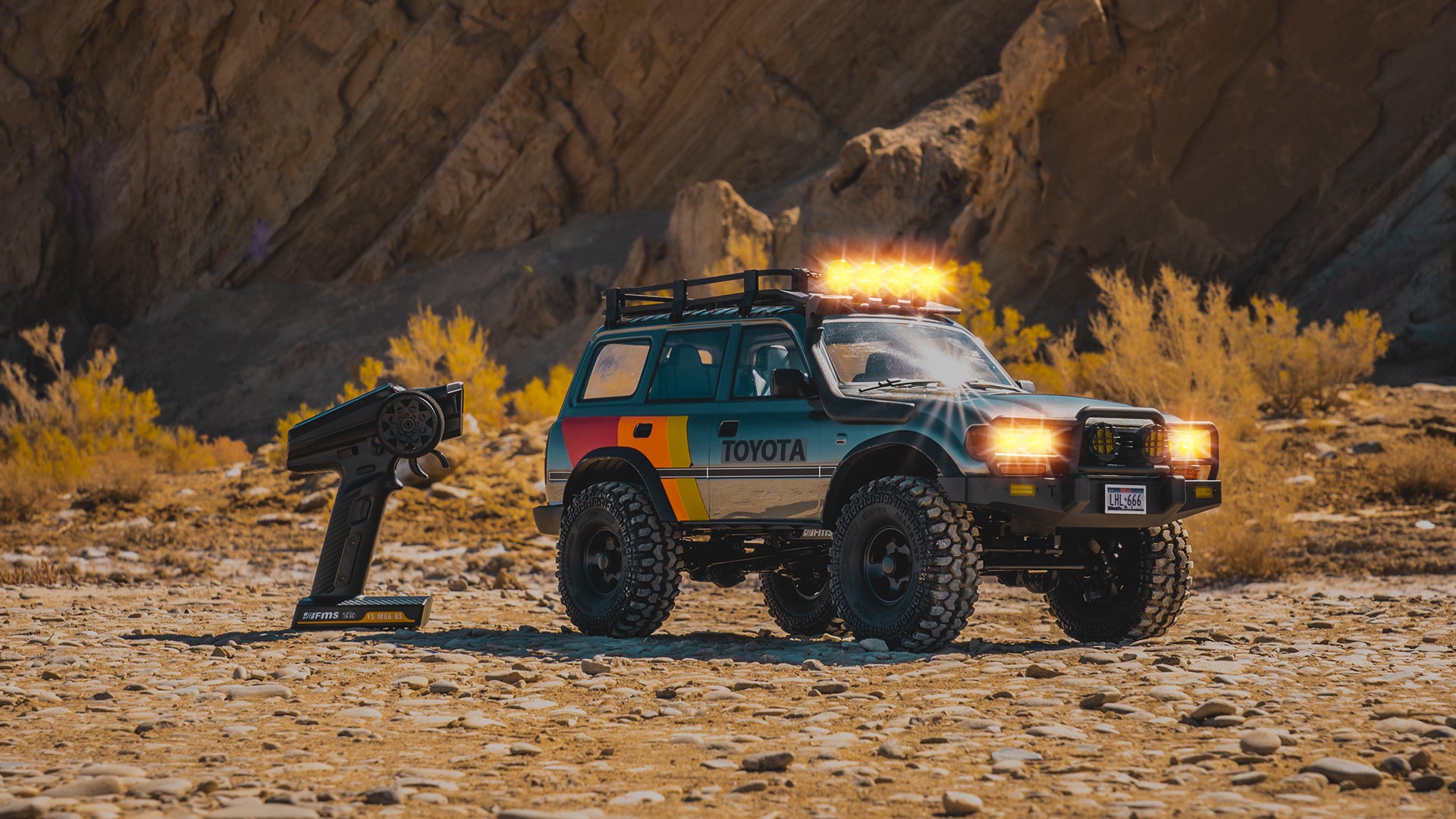 FMS 1:10 FCX10 LC80 Toyota Land Cruiser 80 RS