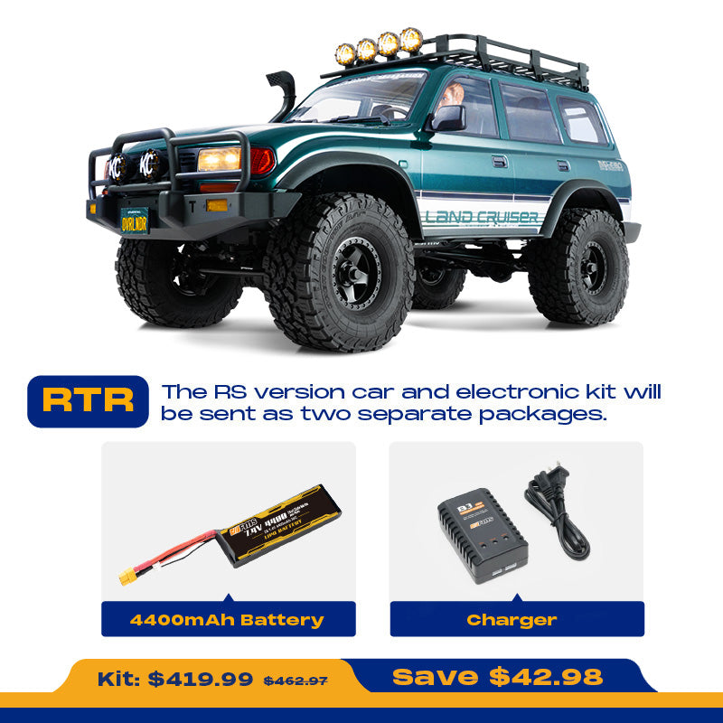 FMS 1:10 FCX10 OVR LC80 RS Brushless