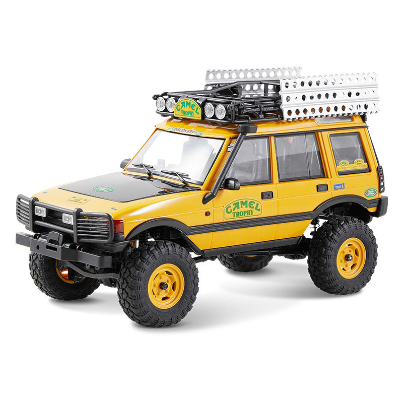 FMS 1:24 FCX24M Land Rover Camel Trophy Edition RTR with roof rack and off-road tires