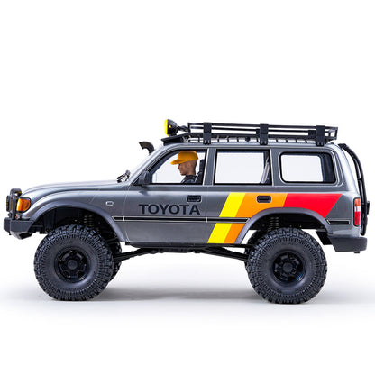 FMS Toyota Land Cruiser Family Combo: 1:10 FCX10 RS + 1:18 FCX18 RTR