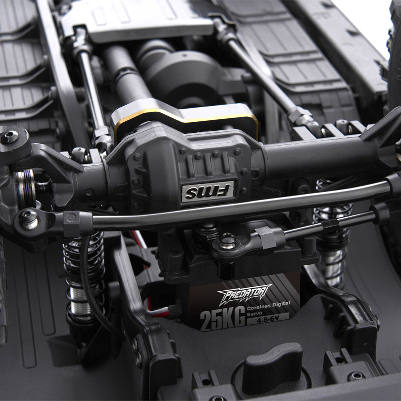 FMS Toyota Land Cruiser Family Combo: 1:10 FCX10 PRO Brushless + 1:18 FCX18 RTR