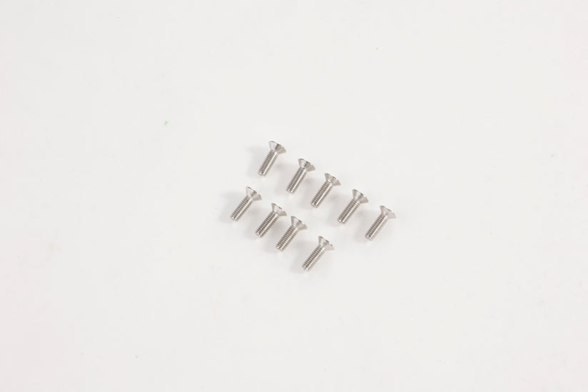 10 silver screws for RC models and vehicles