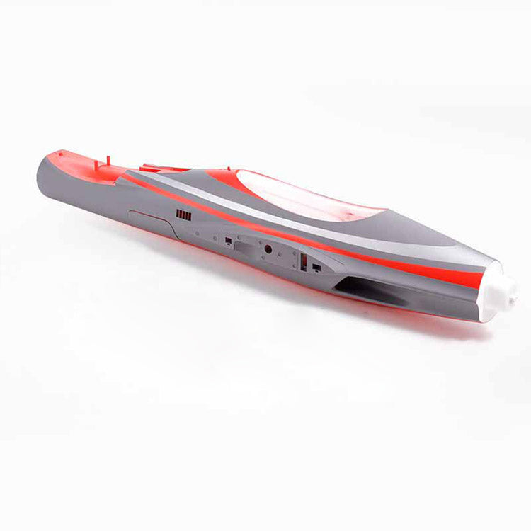 80mm integral fuselage red and blue, designed for RC aircraft models.