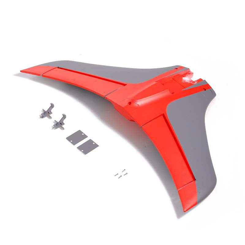 80mm Integral Horizontal Stabilizer Red/Blue for RC aircraft