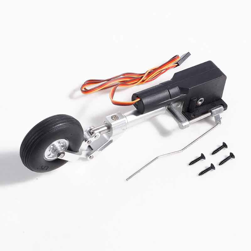 80mm Integral Front Landing Gear System for RC models with wheel and screws