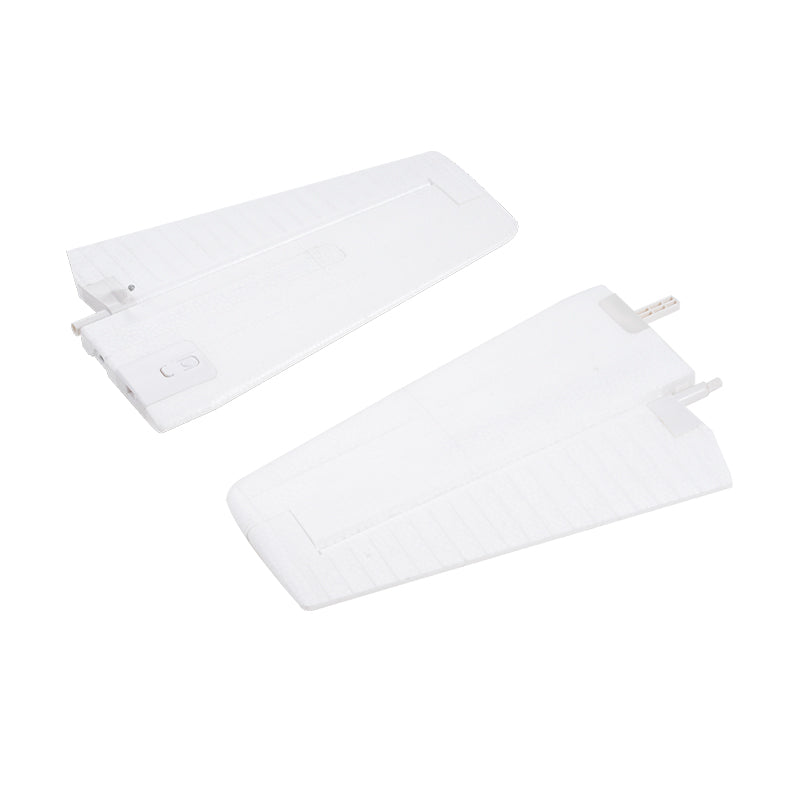 White horizontal stabilizers for 1500mm Cessna 182 RC airplane