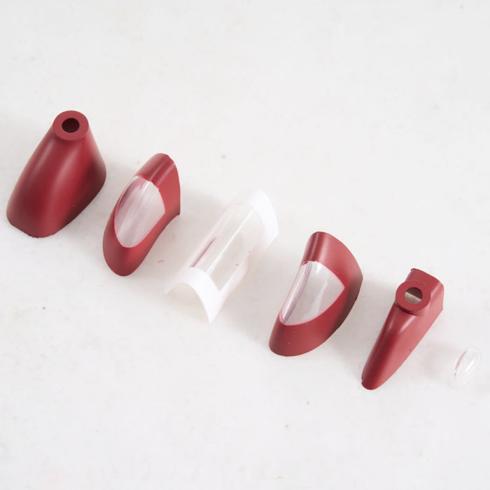 Cubierta de lámpara Cessna 182 de 1500 mm, roja/azul