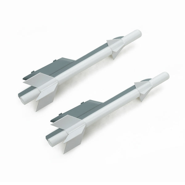 64mm J-10 wing missile set for RC aircraft