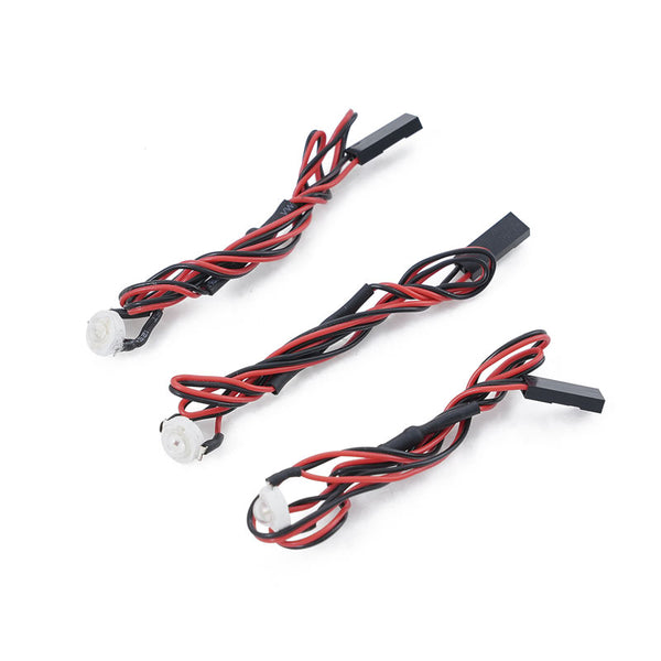 LED wire set for 64mm J-10 model with red and black cables