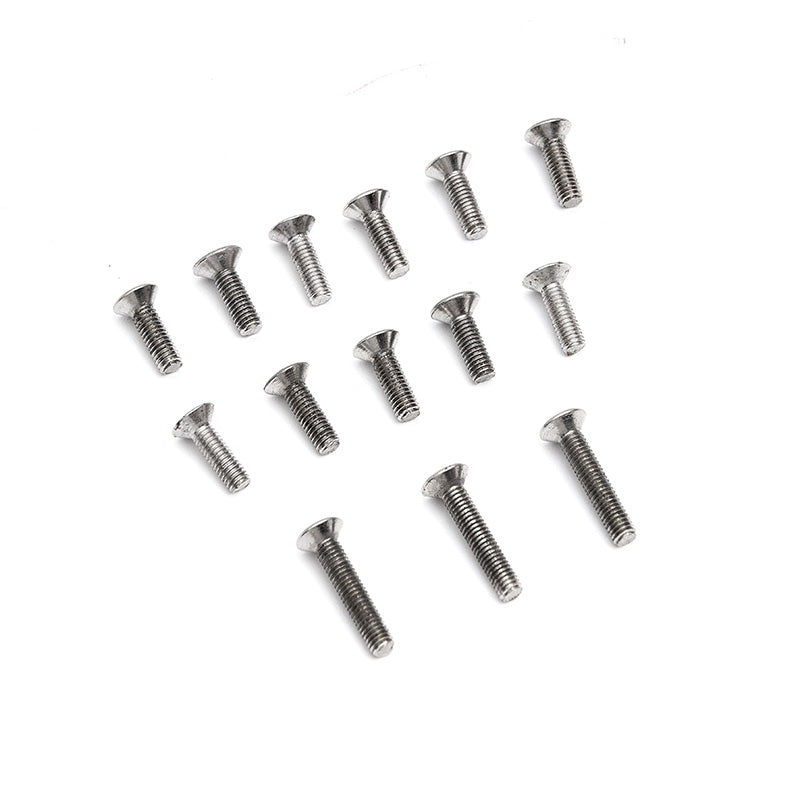 15 silver screws for RC model assembly