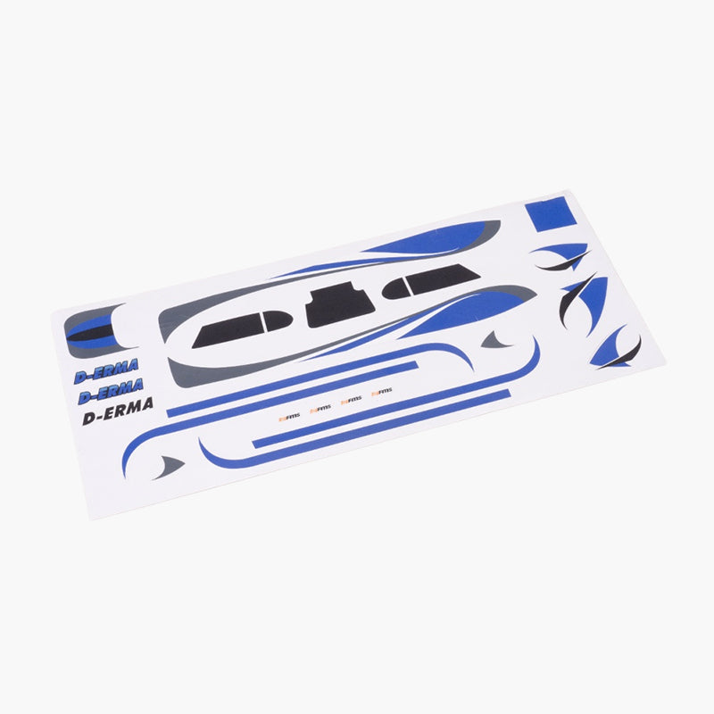 500mm PA-18 Decal Sheet Blue