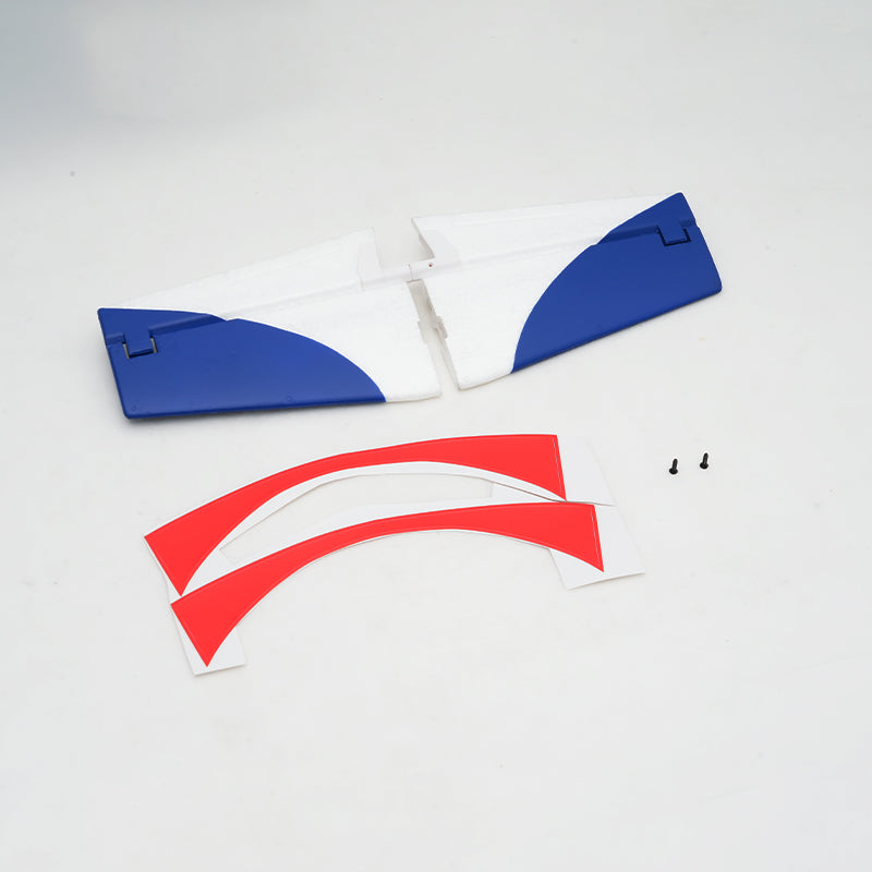 1100mm P-51 Miss America horizontal stabilizer with decals and screws