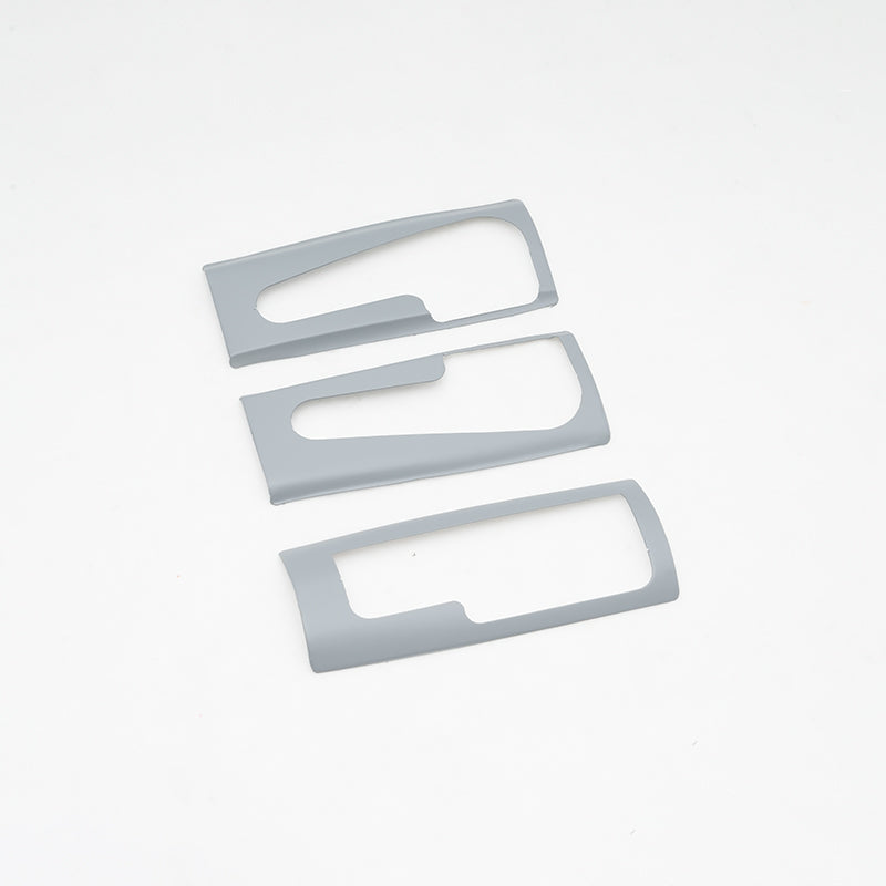 70mm F-16 V2 landing gear covers in grey, designed for RC model airplanes.